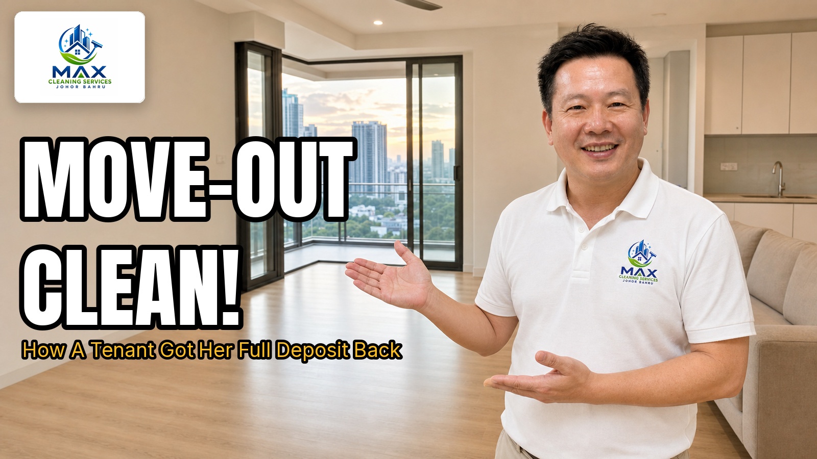 Mount Austin condo move-out clean — Max Cleaning Services Johor Bahru case study